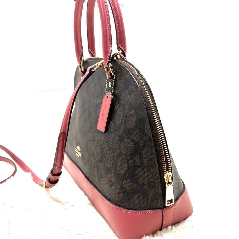 🔥🎁NWT! Coach SIERRA Satchel Handbag Large Msrp:$395.00 - Picture 3 of 9
